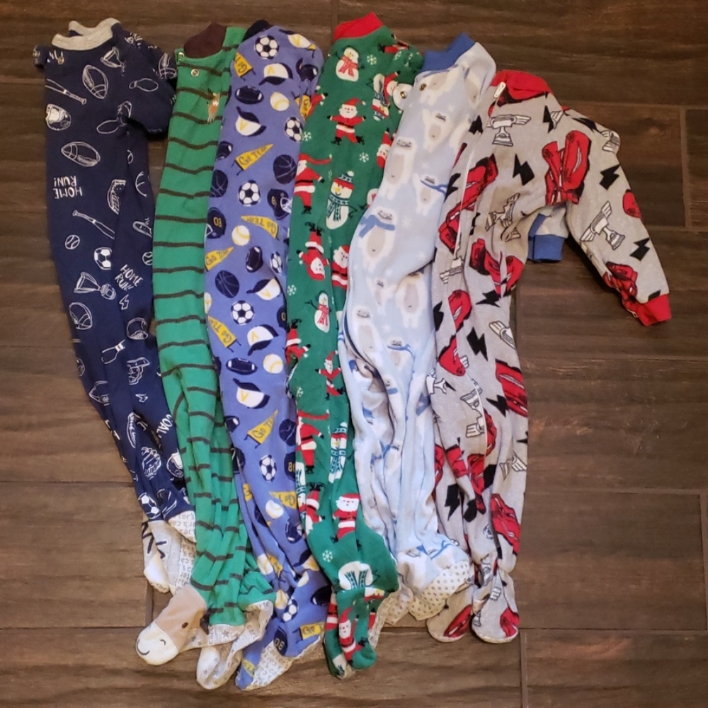 Boy's 18 Month Footie Lot